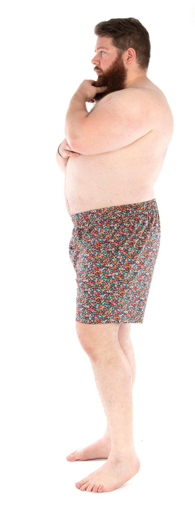 Men's Boxer Shorts [Free Pattern + Juxaposey llama Fabric] - A HAPPY STITCH