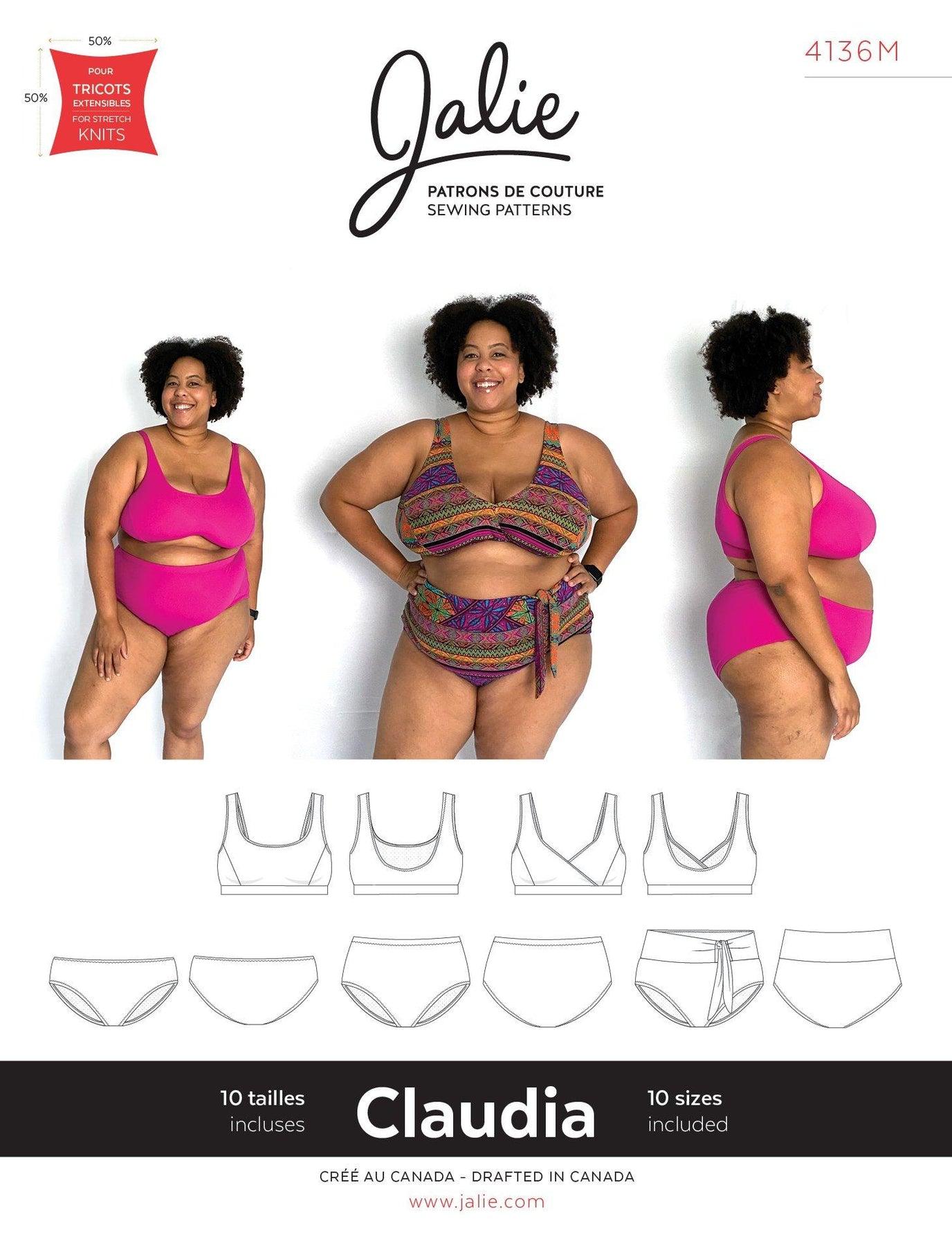 Sewing Pattern Jalie 3350 - One-Piece Swimsuits