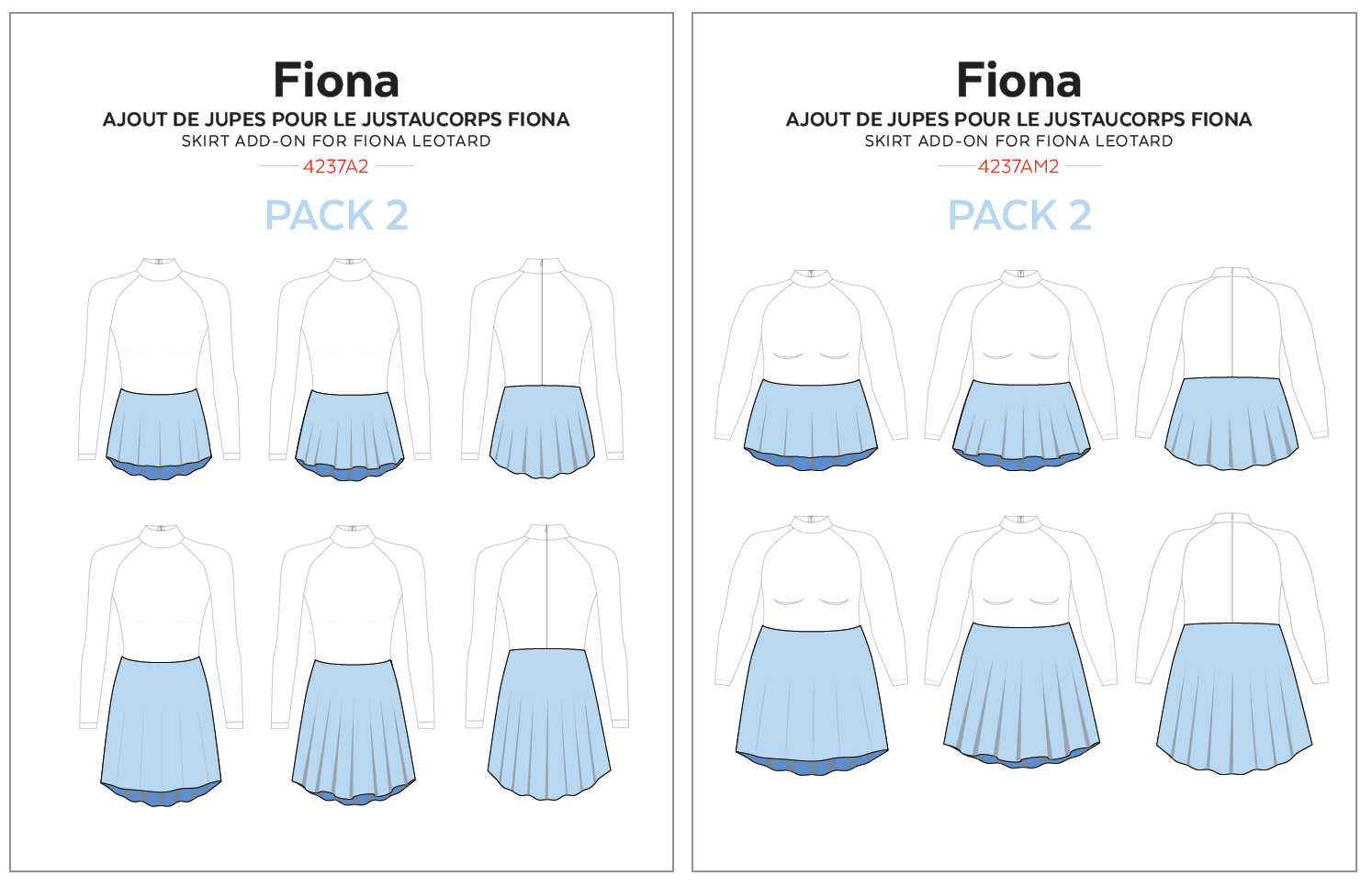 Fiona skirt add-on - Pack 2 details
