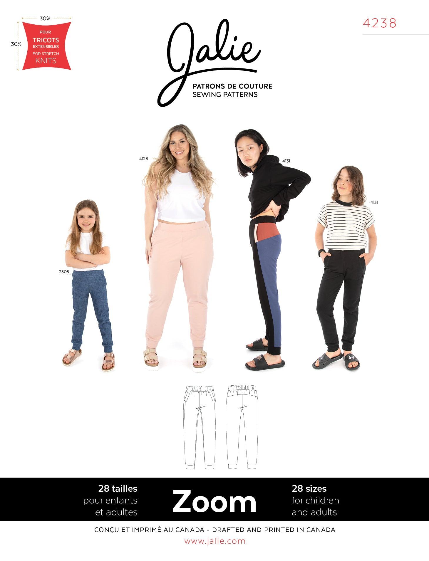 Sewing Pattern – Women's Curvy City Joggers – Sewing